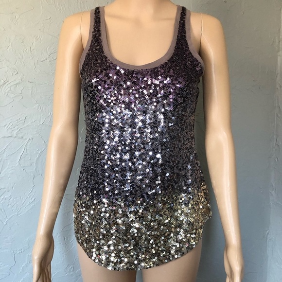 Gorgeous Express Ombre Sequin Tank - Picture 2 of 8